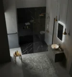 Plato de ducha mármol APUANO Negro - Imagen 4