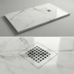 Plato de ducha mármol APUANO Blanco - Imagen 2