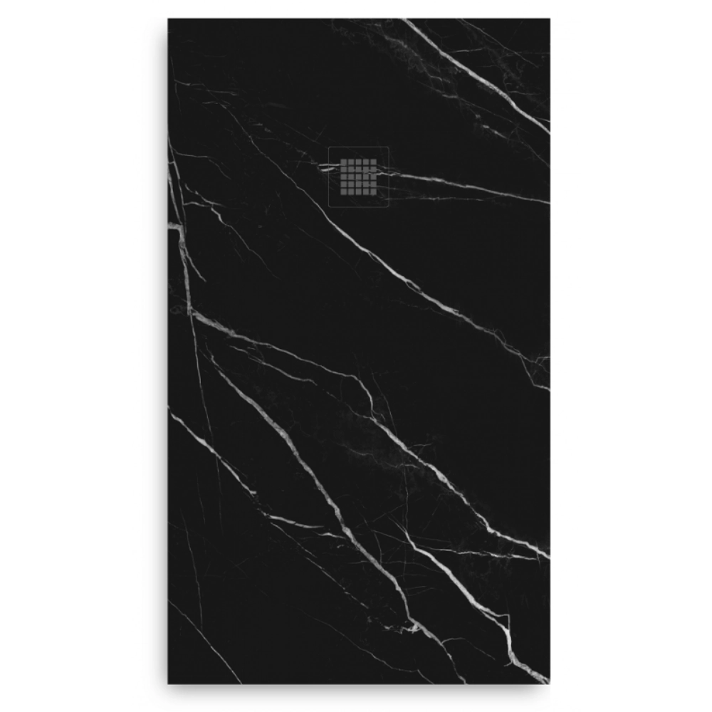 plato-de-ducha-acrilico-reforzado-efecto-cemento-taupe-masa-coloreada-ducha-a-ras-de-suelo-29 Plato de ducha mármol APUANO Negro - Imagen 1