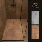 Plato de ducha cemento FORGE - Imagen 4